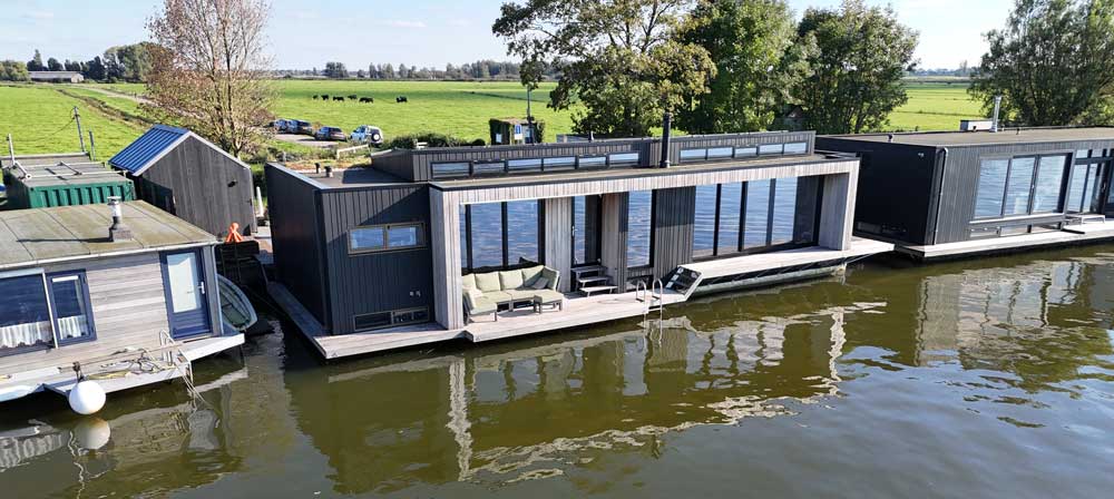 Landelijk gelegen watervilla